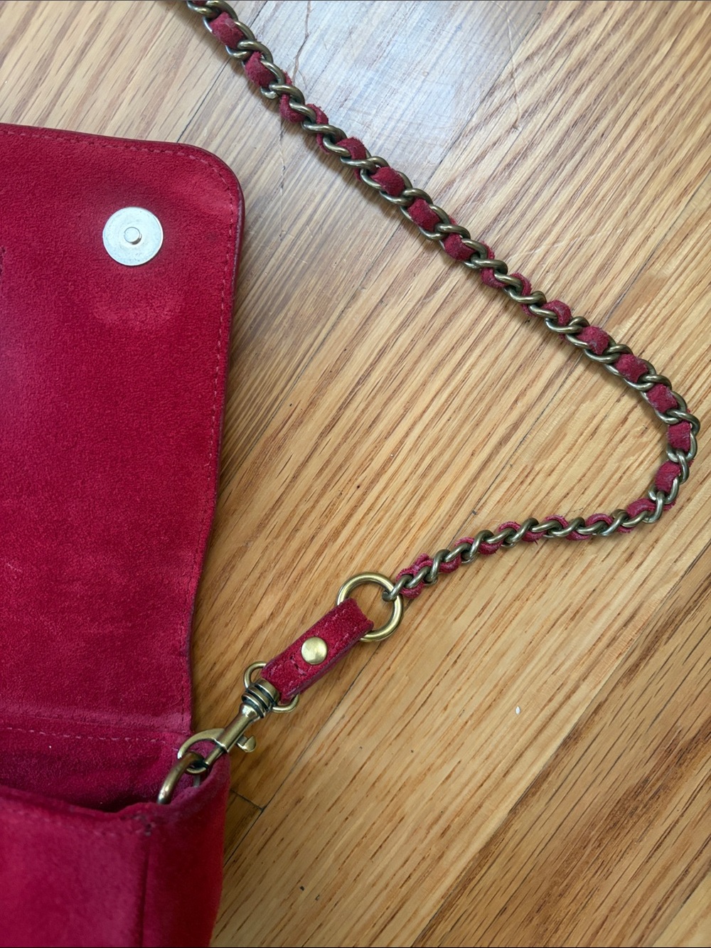Jérôme Dreyfuss Bob Suede Crossover Bag - Picture 7 of 12
